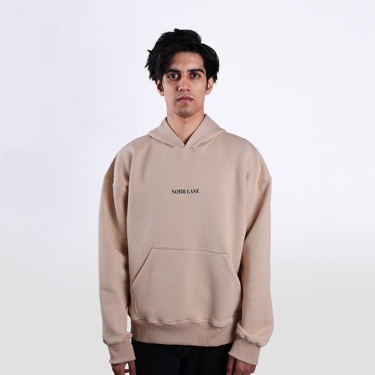 BASIC BEIGE HOODIE[unisex]