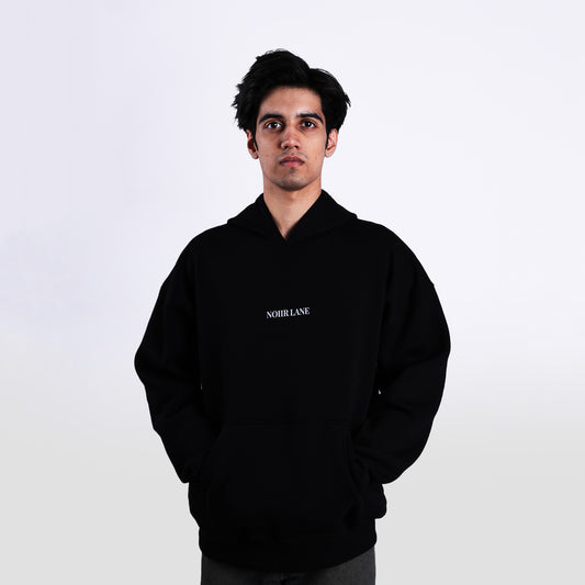 BASIC BLACK HOODIE[unisex]