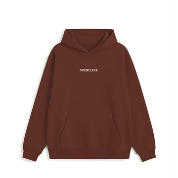 BASIC BROWN HOODIE[unisex]