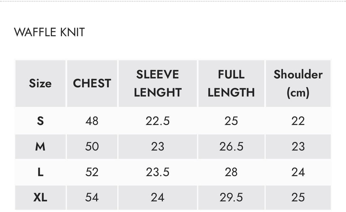 Size Guide